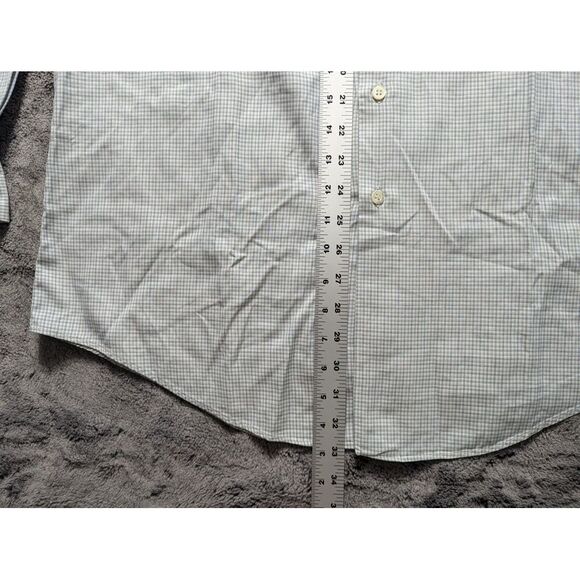 Sulka Long Sleeve Button Up Shirt Men's Size 16 1/2 35 - Picture 5 of 12